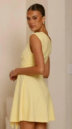 Gem Mini Dress - Yellow