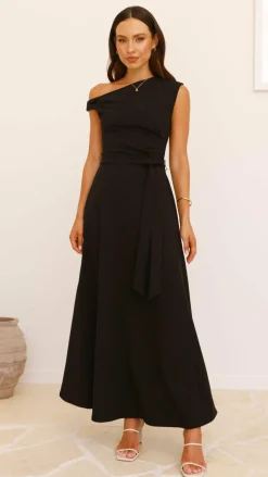 Gemma Maxi Dress - Black