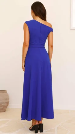 Gemma Maxi Dress - Cobalt