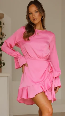Geneva Dress - Hot Pink