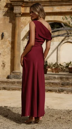 Gigi Maxi Dress - Wine