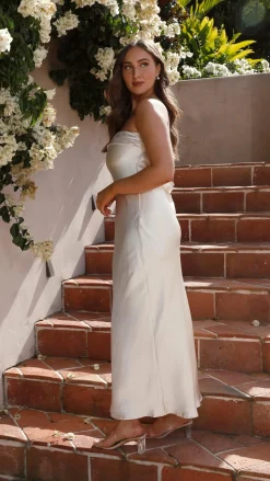 Gisele Maxi Dress - Champagne