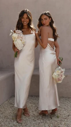 Gisele Maxi Dress - Champagne