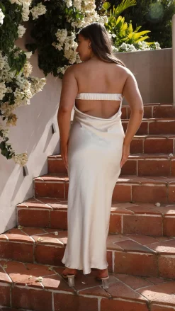 Gisele Maxi Dress - Champagne