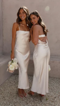 Gisele Maxi Dress - Champagne