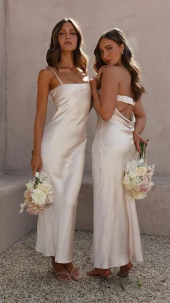 Gisele Maxi Dress - Champagne