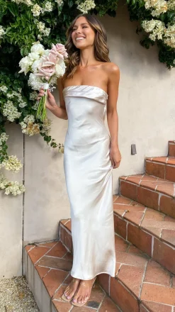 Gisele Maxi Dress - Champagne