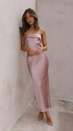 Gisele Maxi Dress - Dusty Pink