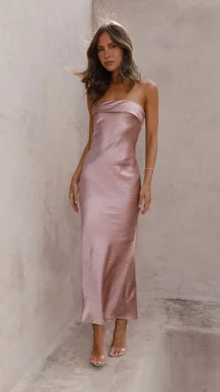 Gisele Maxi Dress - Dusty Pink