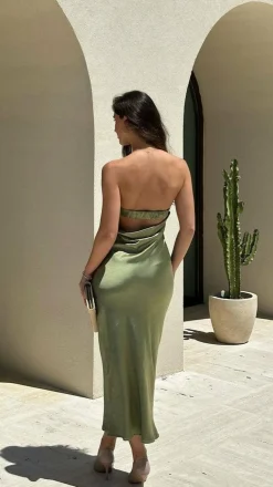Gisele Maxi Dress - Olive