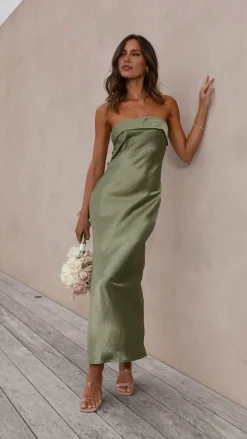 Gisele Maxi Dress - Olive