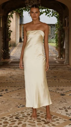 Gisele Maxi Dress - Yellow