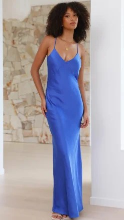 Gisella Maxi Dress - Cobalt Blue