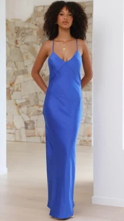 Gisella Maxi Dress - Cobalt Blue
