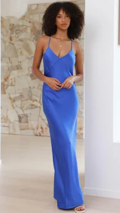Gisella Maxi Dress - Cobalt Blue