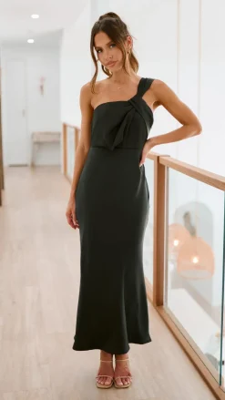Greta Maxi Dress - Black