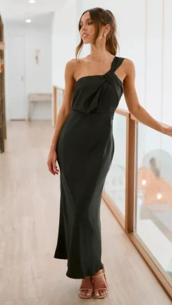 Greta Maxi Dress - Black