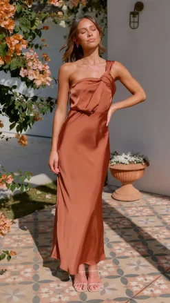 Greta Maxi Dress - Copper