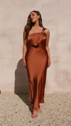 Greta Maxi Dress - Copper