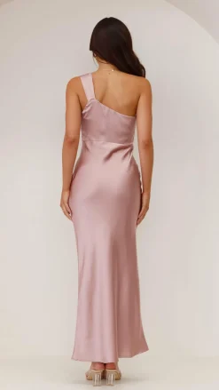 Greta Maxi Dress - Dusty Pink