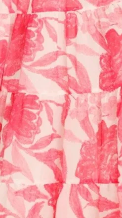 Gwynne Maxi Dress - Pink Print