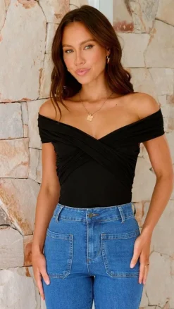 Haiku Bodysuit - Black