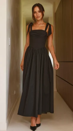 Haisley Maxi Dress - Black