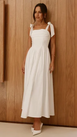 Haisley Maxi Dress - White