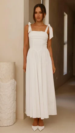 Haisley Maxi Dress - White