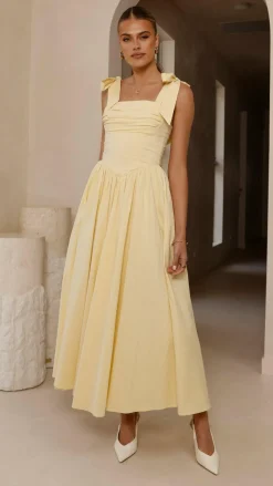 Haisley Maxi Dress - Yellow