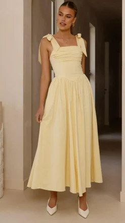 Haisley Maxi Dress - Yellow
