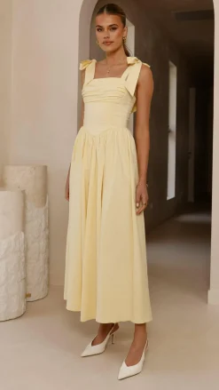 Haisley Maxi Dress - Yellow