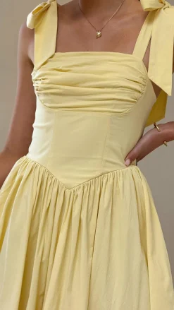 Haisley Maxi Dress - Yellow