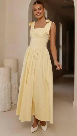 Haisley Maxi Dress - Yellow