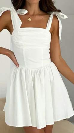 Haisley Mini Dress - White