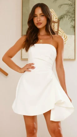 Hanae Mini Dress - White