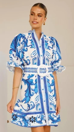 Hannah Mini Dress - Paradise