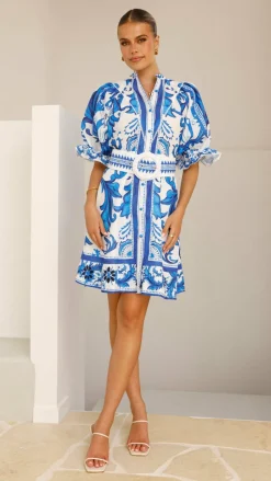 Hannah Mini Dress - Paradise