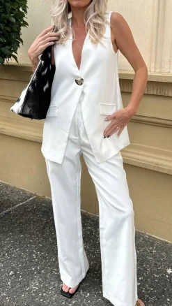 Hannah Pants - White