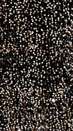 Harley Mini Dress - Black / Copper