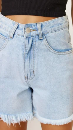 Harlow Shorts - Denim