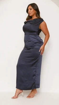 Harlowe Maxi Dress - Navy