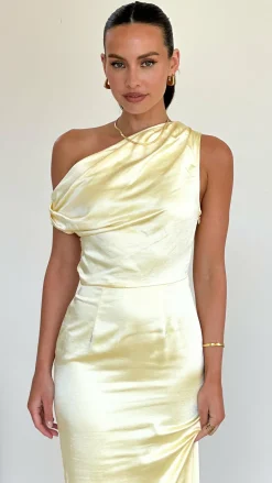 Harlowe Maxi Dress - Yellow