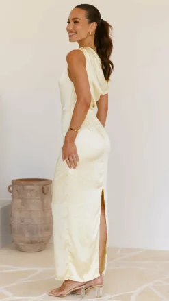 Harlowe Maxi Dress - Yellow