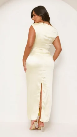 Harlowe Maxi Dress - Yellow