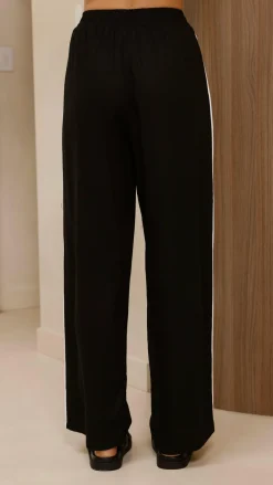 Hartley Pants - Black / White