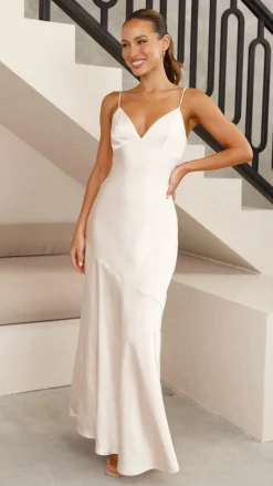 Helena Maxi Dress - Champagne