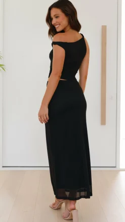 Iantha Maxi Dress - Black