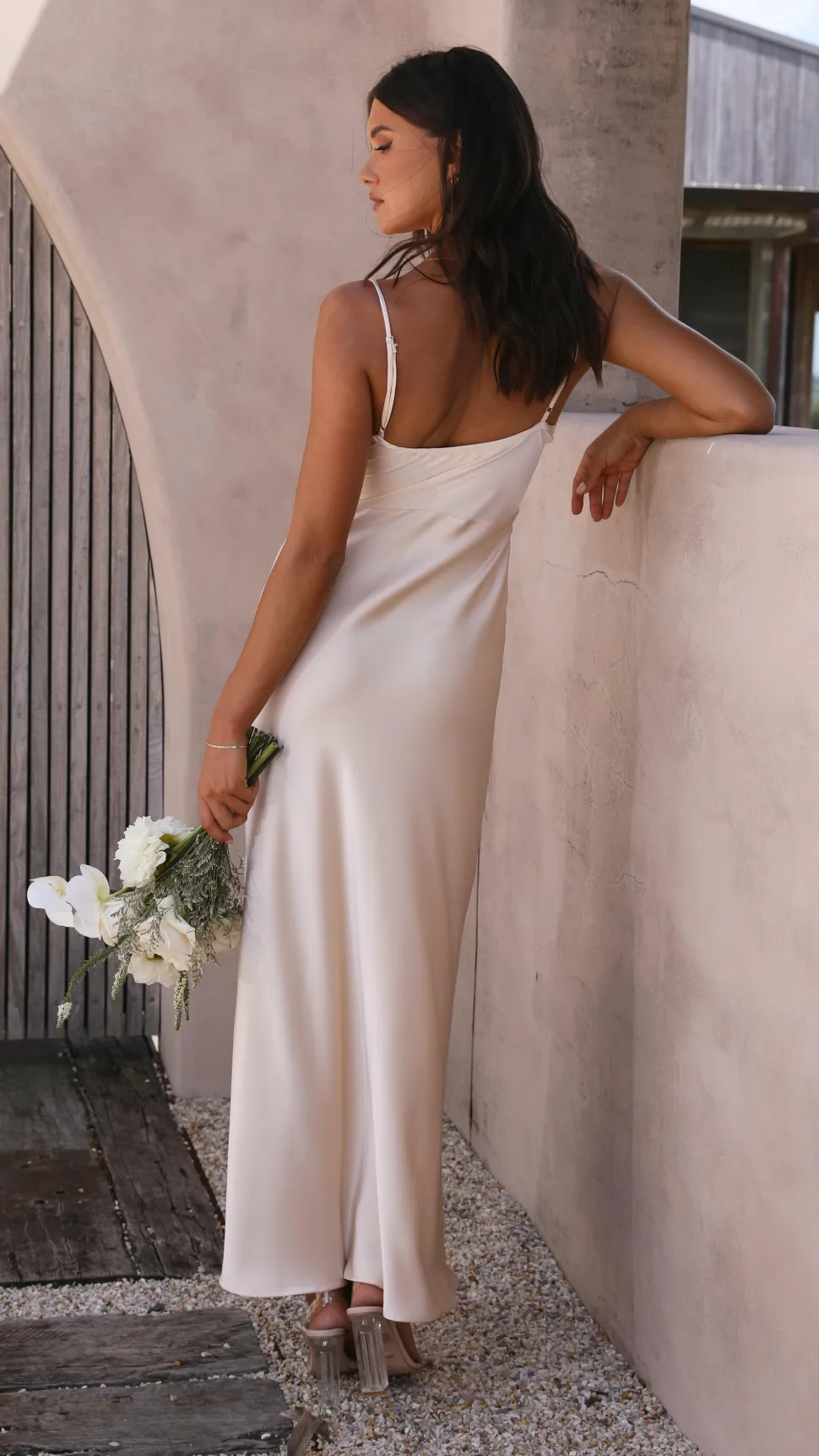 Ilana Maxi Dress - Champagne