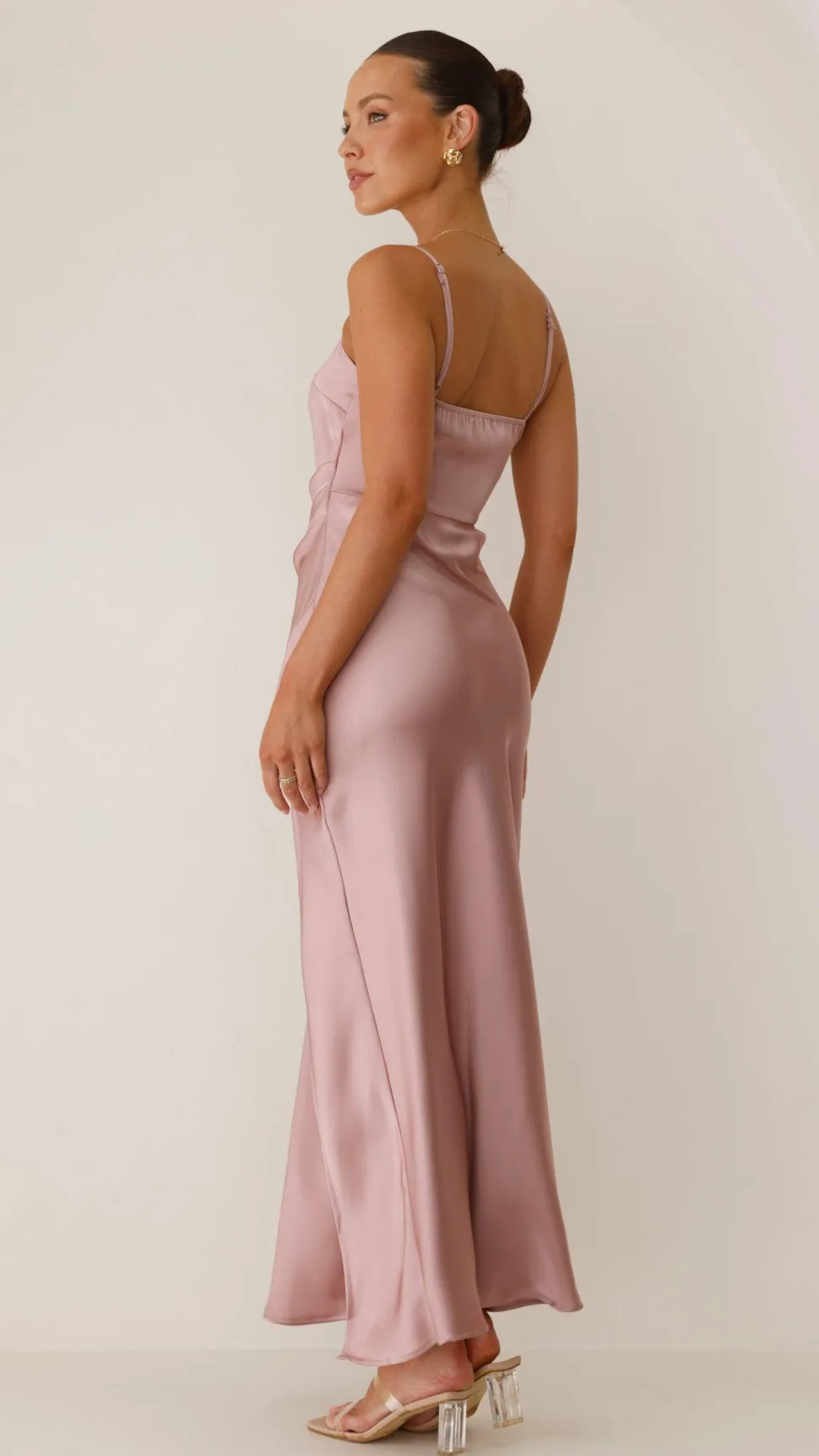 Ilana Maxi Dress - Dusty Pink